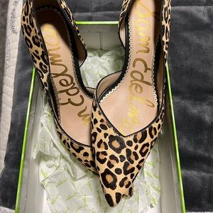 Sam Edelman cheetah print heels size 6.5